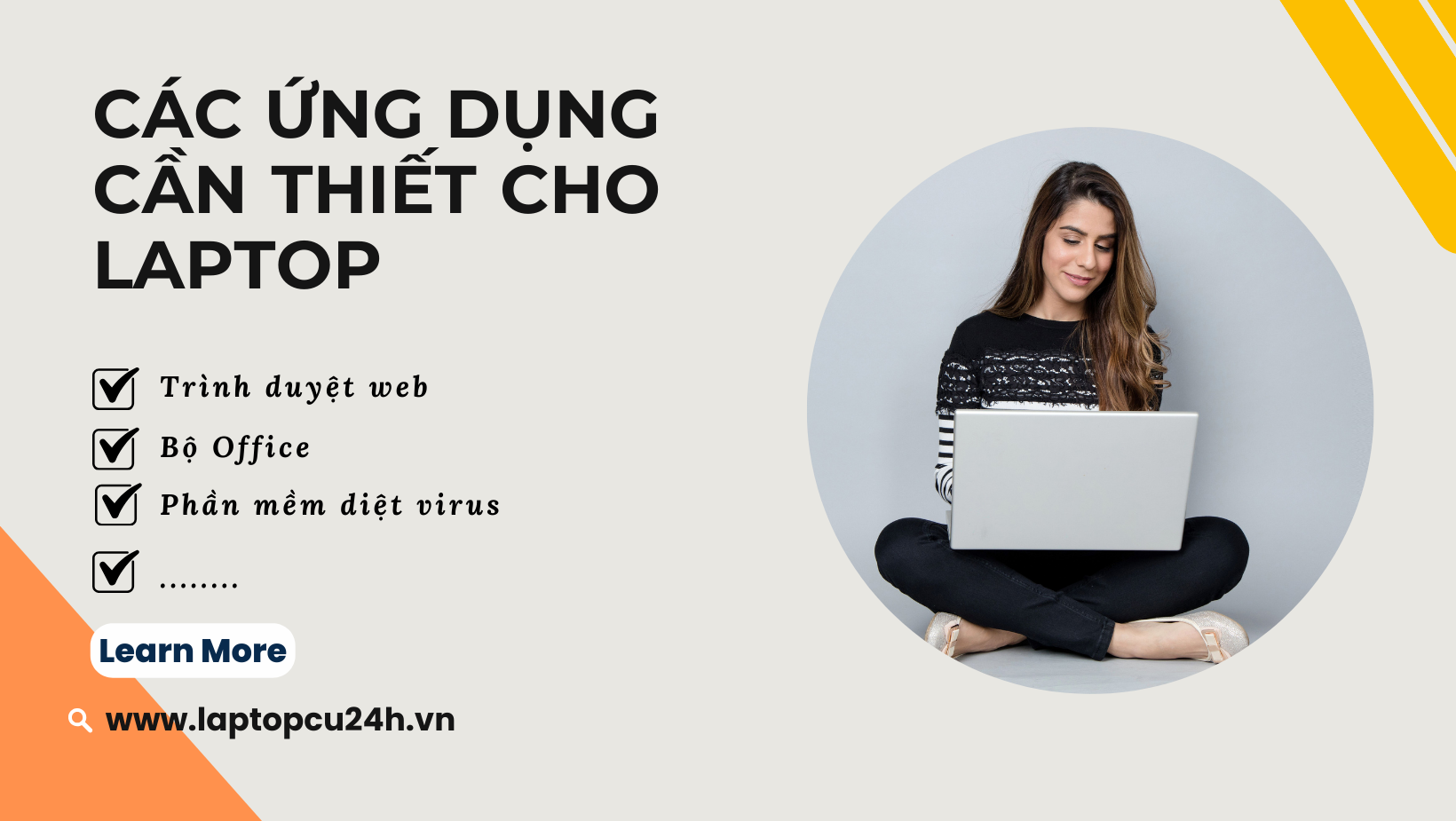 Các ứng dụng cần cài đặt cho Lapop mới mua