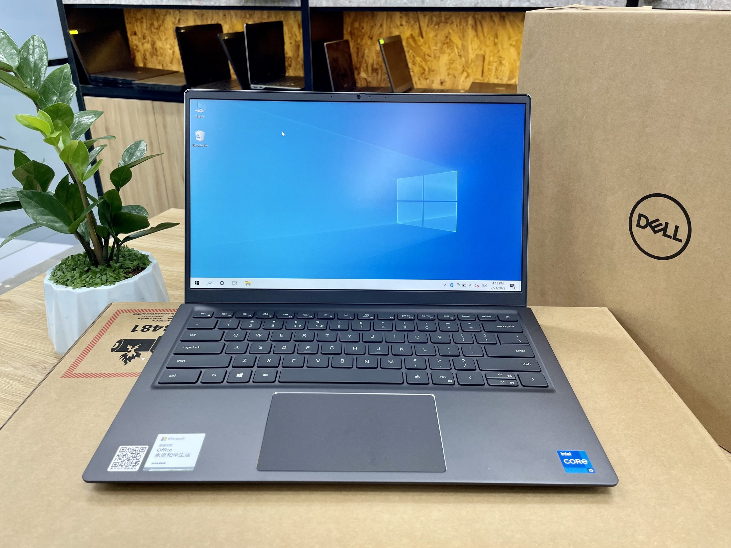 LAPTOP DELL VOSTRO 5410 I5 New 100% Full Box Nhôm Xám