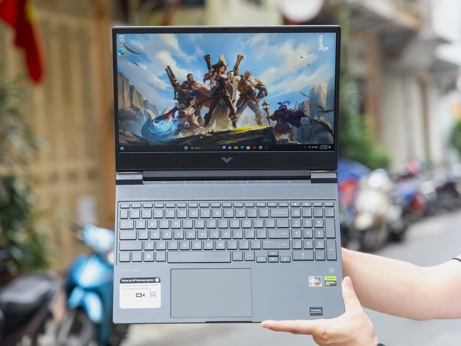 LAPTOP HP GAMING VICTUS 15-FB1013DX (2023 - NEW FULL BOX 100% VỎ NHÔM XÁM )