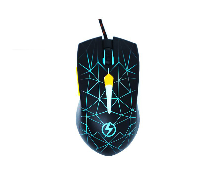 CHUỘT MÁY TÍNH LIGHTNING GX688 BLACK GAMING