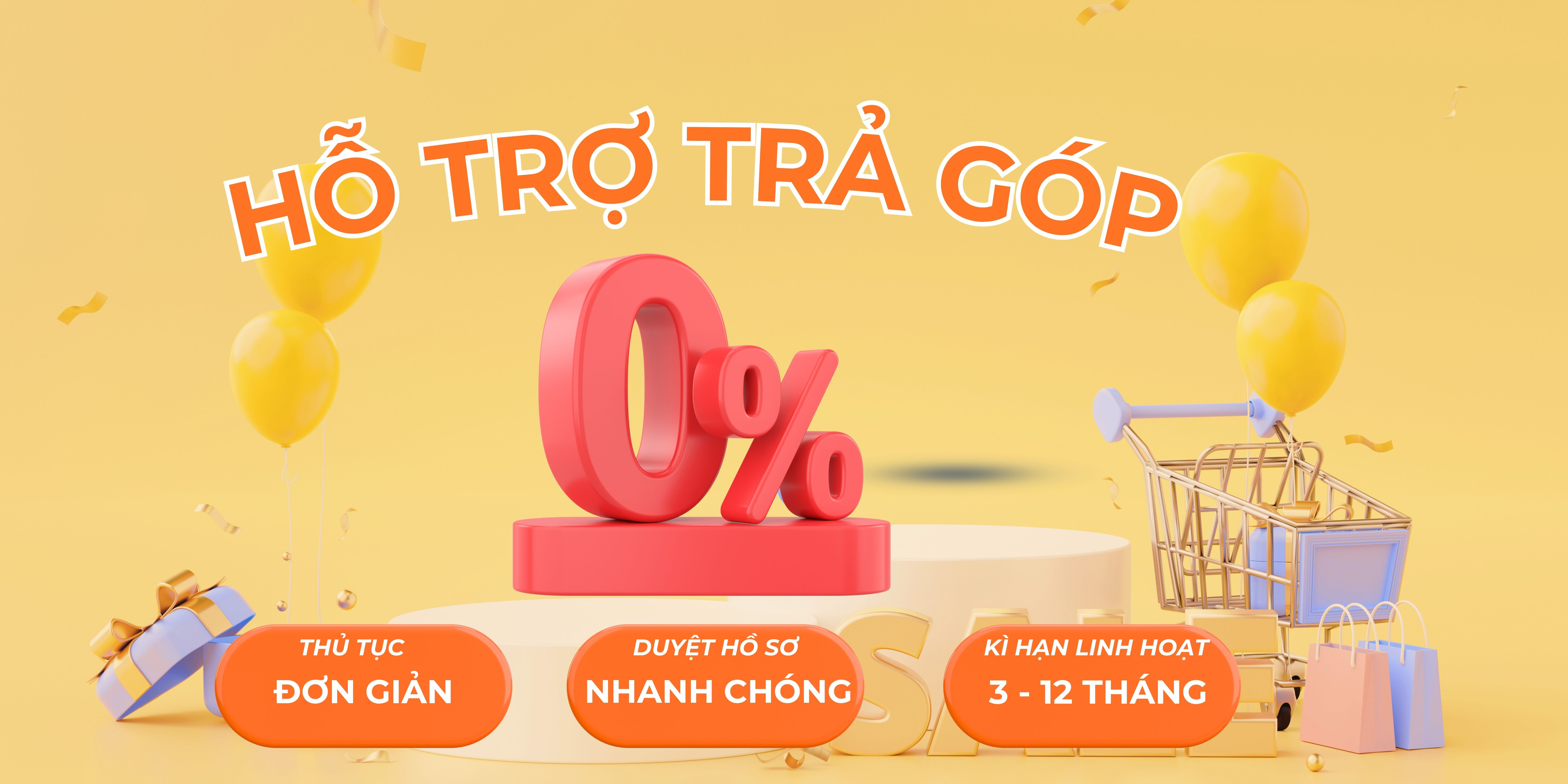 TRẢ GÓP LÃI SUẤT TỪ 0%