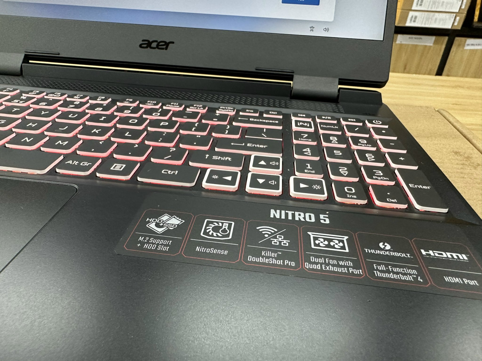 LAPTOP ACER GAMING NITRO 5 AN515-58 ( NEW 100% OUTLET )